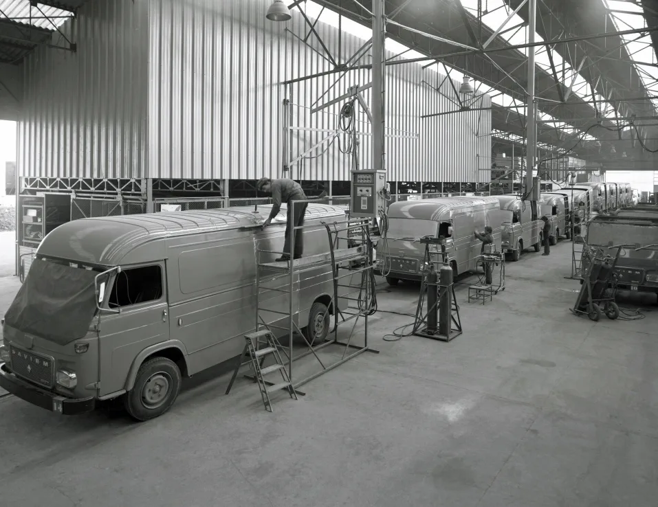 1972 ligne de production