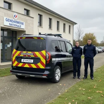 véhicule Gendarmerie Gruau