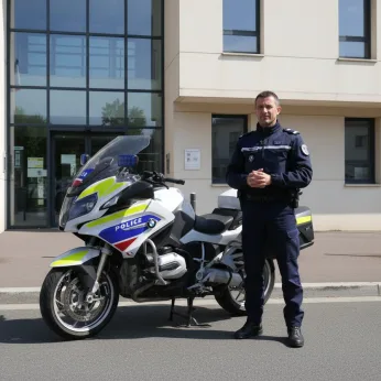 moto Police Gruau
