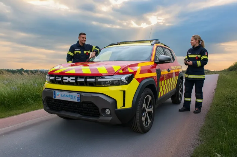 véhicule de commandement SDIS Lanéry bu Gruau