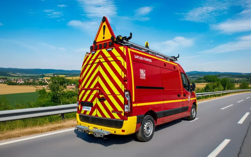véhicule pompier intervention Lanéry by Gruau
