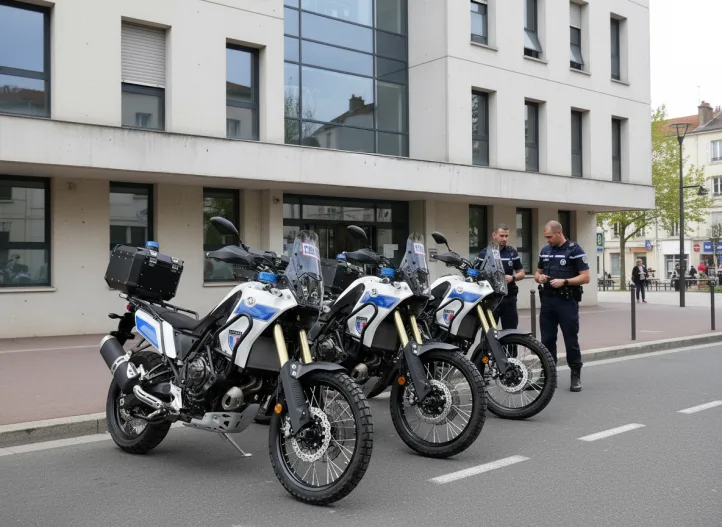 Motos police Gruau