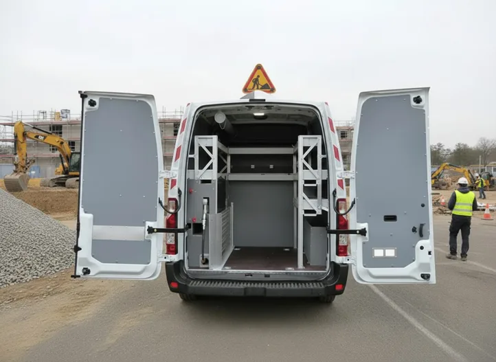 Véhicule atelier réalisé par Gruau