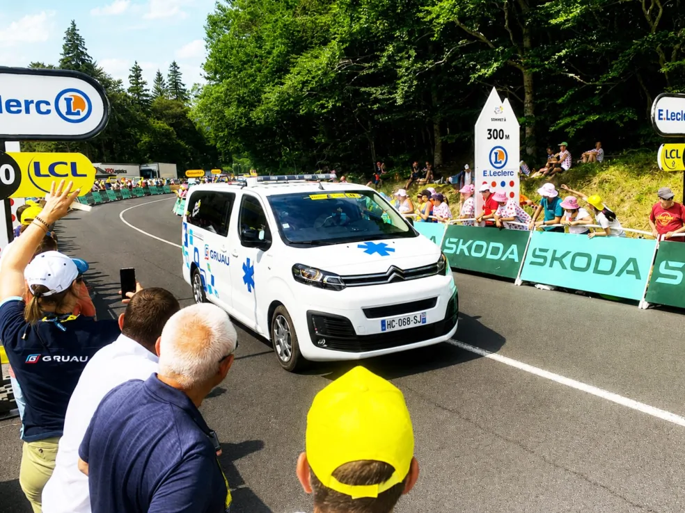 Gruau partenaire technique du Tour de France