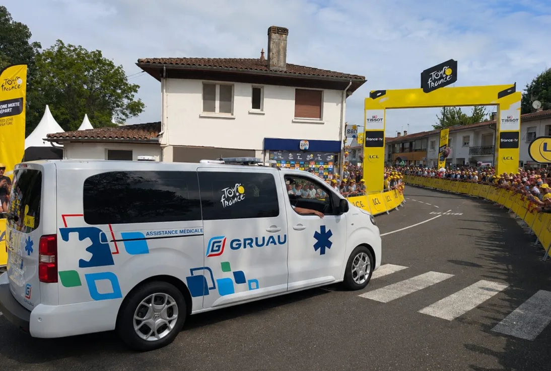 Gruau partenaire technique du Tour de France