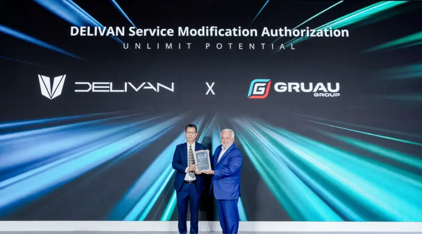 GRUAU certifié partenaire carrossier officiel par DELIVAN